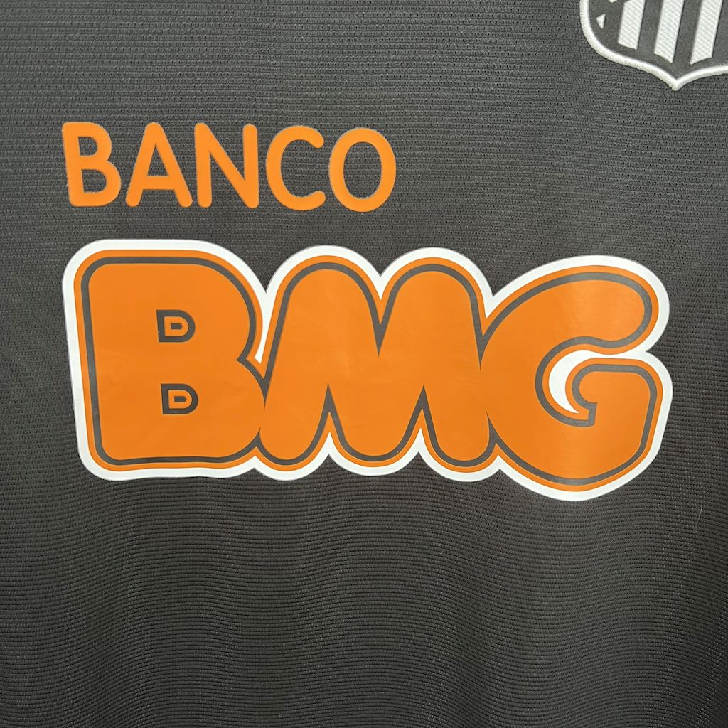Maillot Santos Noir Retro 2011 2012
